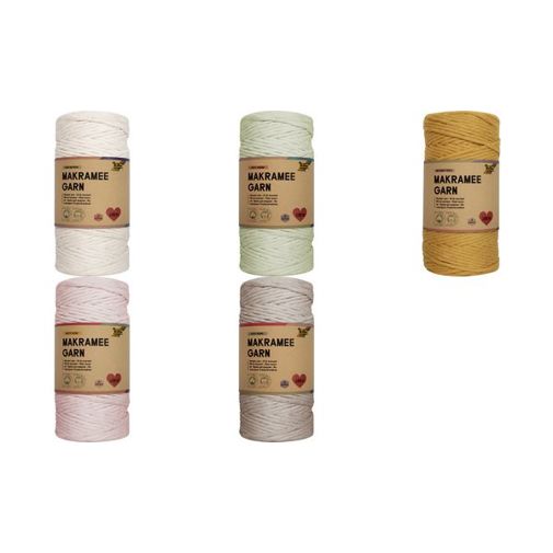Makramee-Garn COZY TAUPE - 100 m