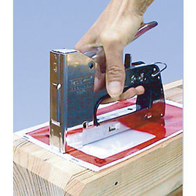 Mechanischer Handtacker für offene Heftung - passend für Klammern 6/14 mm