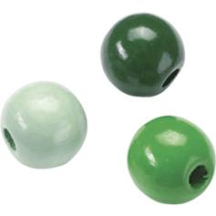 Grüne Holzperlen 4mm - 165 Stück